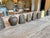 Metal Collection of 15 Antique Hand-Forged Iron & Brass Cowbells With Beautiful Aged Patina For Sale - Image 7 of 10