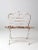 Antique Metal Garden Bench For Sale - Image 4 of 12