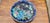 Vintage Japanese-Style Porcelain Peacock Charger Plate With Floral Motif For Sale - Image 11 of 12