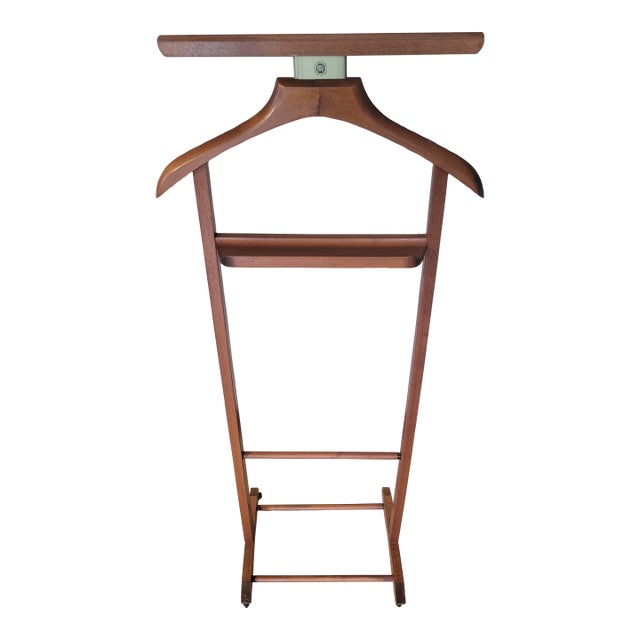Mid 20th Century Brevettato Mid-Century Wooden Vale Stand For Sale