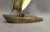 Brass Large Vintage Brass Sailboat For Sale - Image 8 of 10