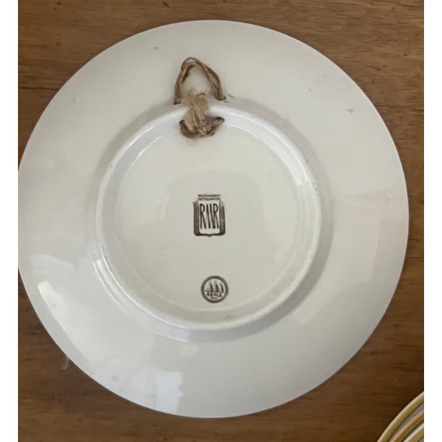 Mid Century Gefle Swedish Castle Wall Plates- Set of 9 For Sale - Image 14 of 15