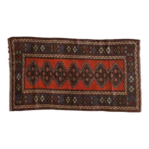 Antique Kurdish Rug - 3'6" X 6'2"