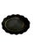 Black Maison Lancel Vintage French Black Tole Cachepot With Hand-Painted Fruit and Gilt Scalloped Rim Lion Head Ring Handles For Sale - Image 8 of 17