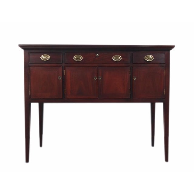 Craftique "Harvey" Solid Mahogany Huntboard / Sideboard Chairish