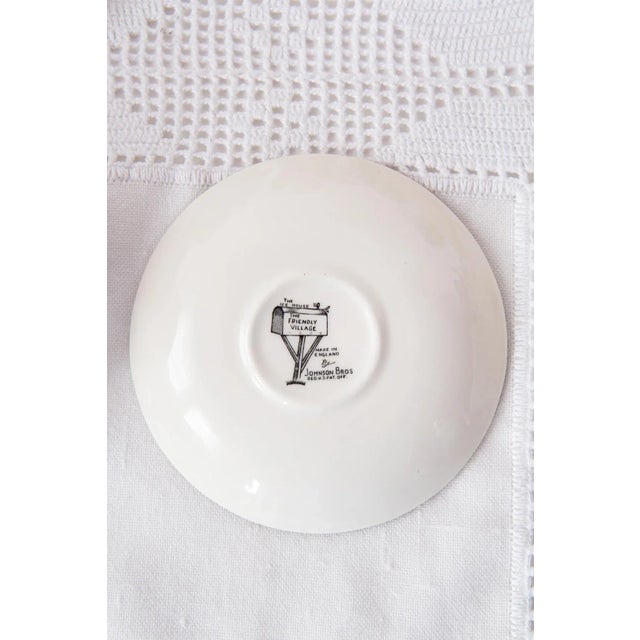 English Coffee Set for Twelve People by Johnson Bros, 1960, Set of 27 For Sale - Image 6 of 8