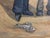 Giampaolo Talani "A Windy Day" Oil on Board, Panoramic Figurative Beach Scene, Seascape, Tuscan Coastal Art, Italian Contemporary Art, 2000 For Sale - Image 4 of 9