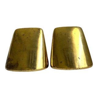 Mid-Century Modern Ben Seibel Jenfred Ware Triangle Bookends - a Pair For Sale