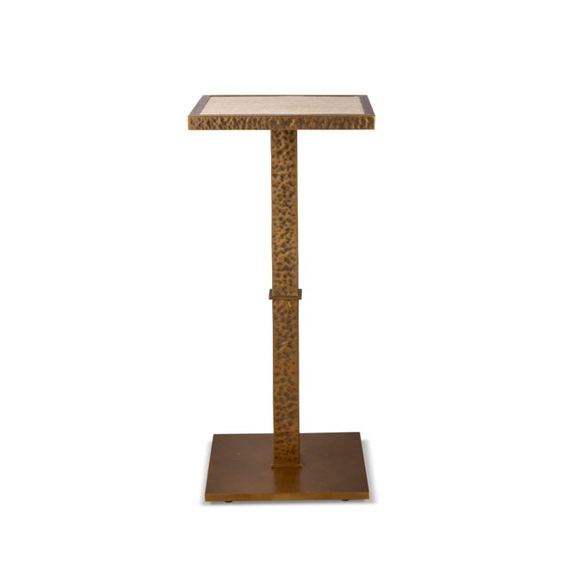 Port 68 Artemis Travertine Table For Sale - Image 4 of 5