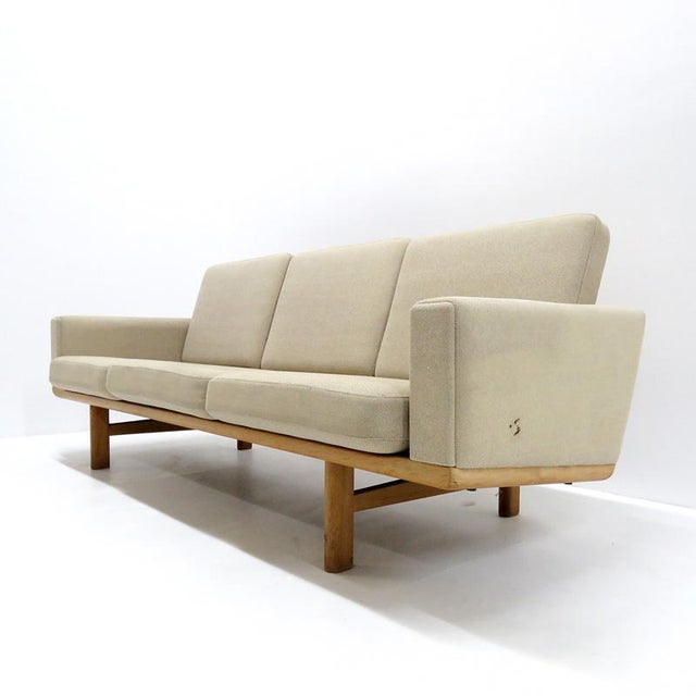 Hans J Wegner Model Ge 236 3 Seater Sofa 1950s Chairish