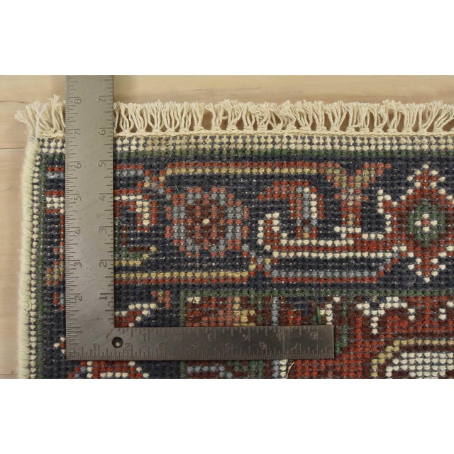 Textile Heriz Rug 2’1” X 3′ Ivory Wool Traditional Hand-Knotted Oriental Carpet For Sale - Image 7 of 7