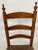 Antique Bergen County New Jersey Ladderback Side Chair For Sale - Image 4 of 13