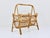 Rattan Bamboo Magazine Rack, France, 1950s For Sale - Image 6 of 18