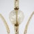 MidCentury 24k Gold Infused and Rigaree Murano Frond Pendant Light For Sale - Image 10 of 12