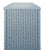 Matthew Izzo Home Bowden Light Blue Wrapped Rattan Six Drawer Chest For Sale In New York - Image 6 of 7