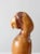Brown Vintage Hand Carved Wooden Parrot For Sale - Image 8 of 12