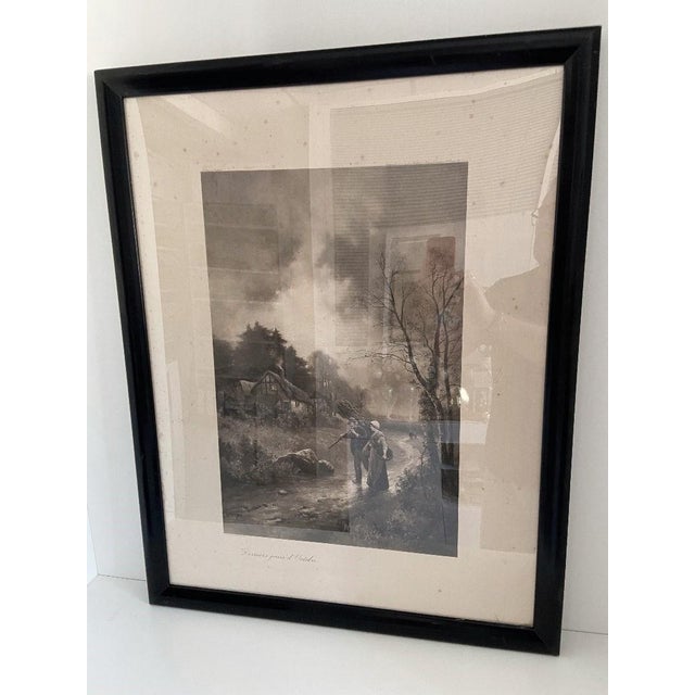 James Walter Gozzard, Landscape, 1910, Lithograph, Framed For Sale - Image 5 of 12