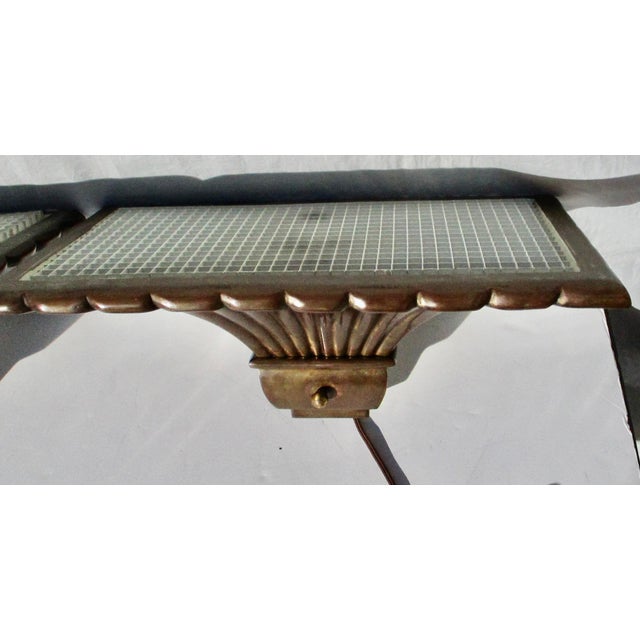 Bronze 1979 Bronze Uplighter Sconces by Chapman - A Pair of 2 For Sale - Image 8 of 18