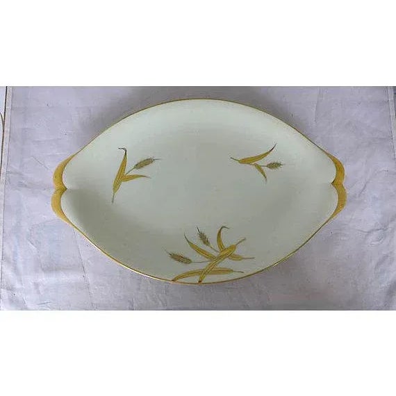 Japanese Mid-Century "Harvest" Serving Platters - A Pair For Sale - Image 3 of 6