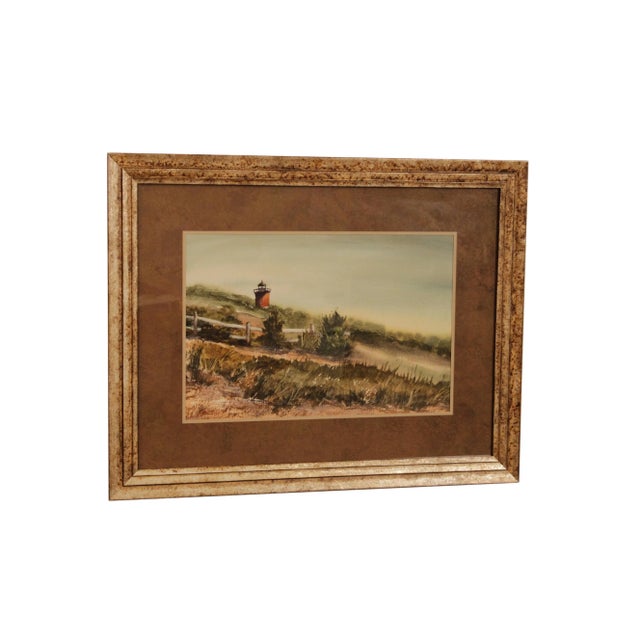 Dorothy R Cloran Original Watercolor Painting Landscape For Sale - Image 13 of 13