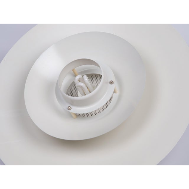 Vintage Danish Donau Pendant Lamp by Kurt Wiborg for Jeka, 1980s For Sale - Image 4 of 13
