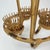 Mid-Century Modern Mid-Century Tiki Plant Stand in Bamboo Rattan, 1950s For Sale - Image 3 of 11