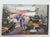 Mid Century Latino Mexico Market Painting For Sale - Image 4 of 16
