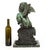 French French Patinated Copper Sculpture of Seated Cherub After Charles Lemire For Sale - Image 3 of 18