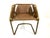 Brass Leather Strip Chair by Massimo Castagna for Henge, 1990s, Set of 3 For Sale - Image 12 of 18