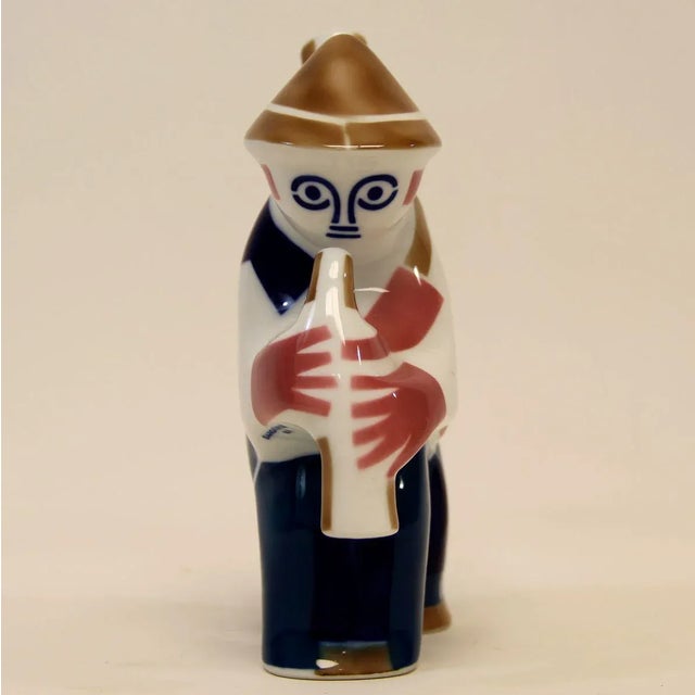 Porcelain Figure from Sargadelos, 1990s For Sale - Image 4 of 6