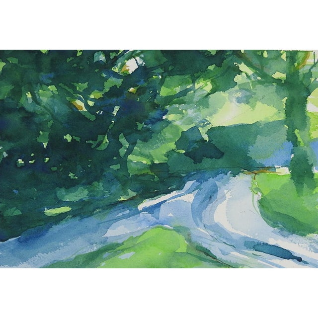 Late 20th century watercolor on paper landscape and house painting studies. Double sided, pick you favorite. Unsigned....