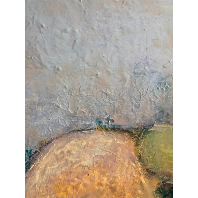 Paint "Is It Even Real" Original Mixed-Media Abstract on Panel by Zac Woodiel For Sale - Image 7 of 11