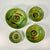 1950s 1950s Vintage Mexican Southwestern Folk Art Tlaquepaque Pottery Serving Bowls - Set of 4. For Sale - Image 5 of 12