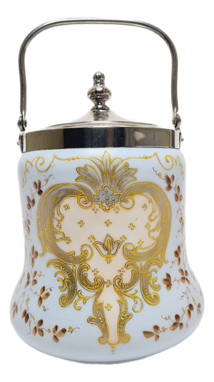 Art Nouveau Danish Biscuit Box, 1890s