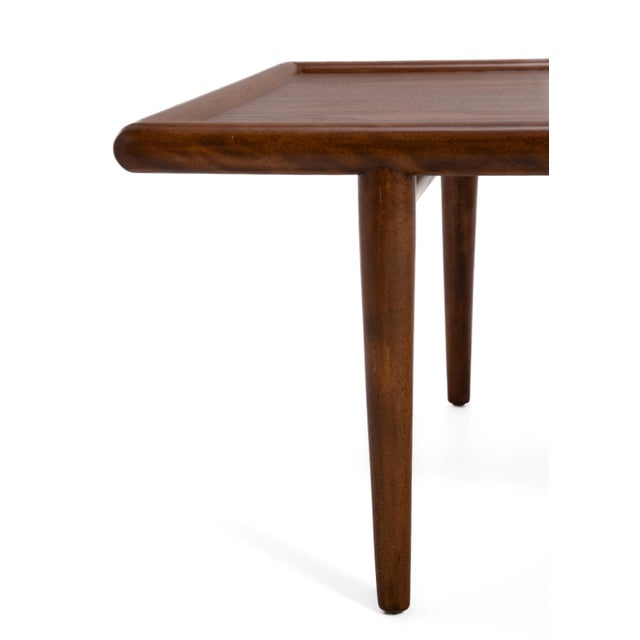 T.H. Robsjohn-Gibbings Widdicomb Coffee Table Mid Century Modern Unmarked 1950s For Sale - Image 11 of 18