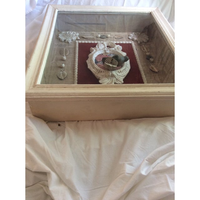 American Glass Bird Photo Box For Sale - Image 3 of 6
