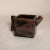Handmade Studio Pottery Square Vessel With Pour Spout & Handle, Abstract Brutalist Form For Sale - Image 4 of 13
