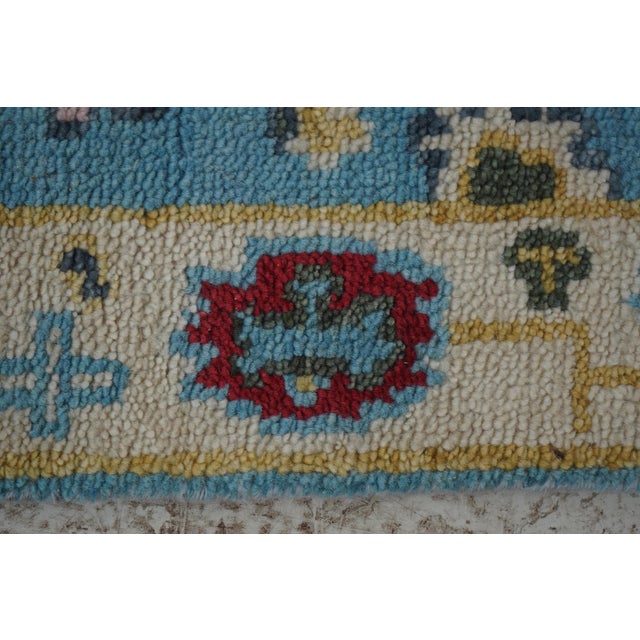Textile Approx: 2.5’ X 10’ Turkish Design Oriental Runner Rug For Sale - Image 7 of 10