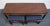 Late 20th Century Hickory Chair Banded Mahogany Traditional Chippendale 51" Accent Sofa Table W. Two Benches 150-10 For Sale - Image 5 of 13