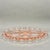1930s Vintage Pink Anchor Hocking “Old Colony” Open Lace 5-Part Divided Relish Dish Platter For Sale - Image 5 of 8