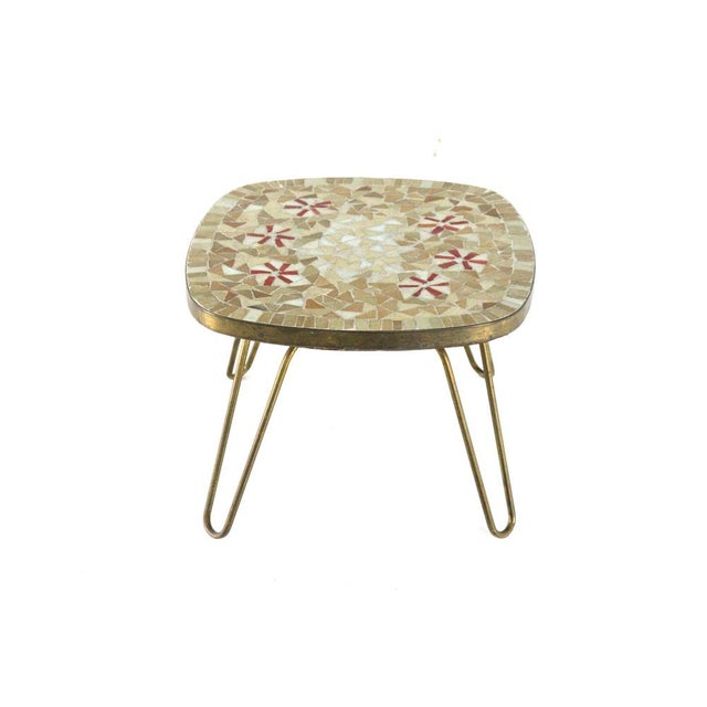 Mosaic Plant Table from Ilse Möbel For Sale - Image 6 of 14