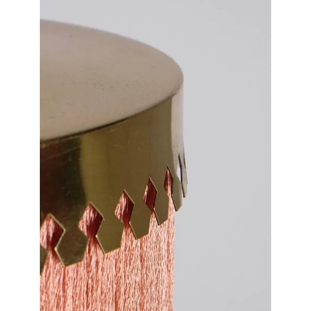 Gold Pink Model T601 Ceiling Lamp by Hans-Agne Jakobsson, 1960s For Sale - Image 8 of 9