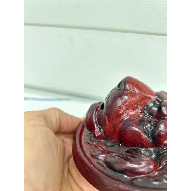 Late 20th Century Plaster Lion Wall Medallion For Sale In Milwaukee - Image 6 of 6