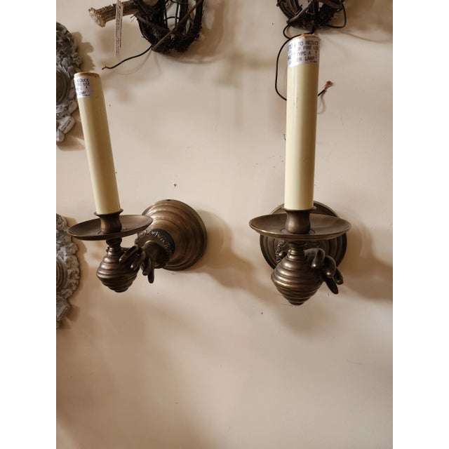 Pair of Hand Form Wall Sconces For Sale - Image 11 of 11