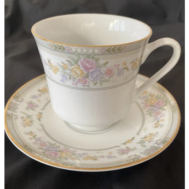 Ceramic Southampton 223 by Excel Fine China Set for 11 - 77 Pieces Excellent "Mint" Condition. For Sale - Image 7 of 12