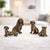 Celebrate your love for pups with this charming dog figurine set, featuring an assortment of adorable breeds captured in a...