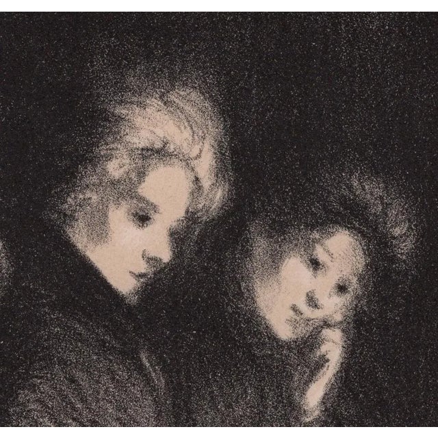 T. A. Steinlen, Window Shopping from Les Maîtres de L'Affiche, 1898, Original Lithograph For Sale - Image 4 of 10