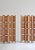 1940s Scandinavian Modern Screens or Room Dividers in Stained Beechwood, 1940s, Set of 2 For Sale - Image 5 of 18