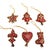 1990s Royal Collection | Mini Gold Zardozi Christmas Ornaments - Set of 6 For Sale - Image 5 of 5