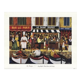 Guy Buffet St. Tropez, 1997 Lithograph For Sale